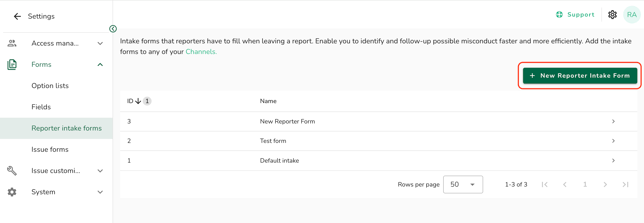 Add-new-intake-form