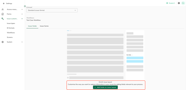 Add fields to issue layout