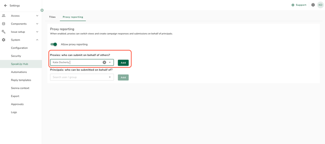add proxy
