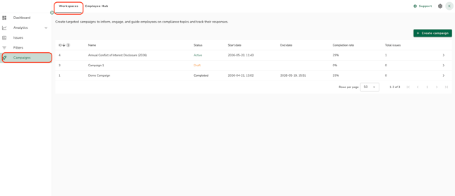 camp detail page
